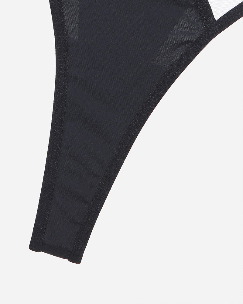 Push Up Mesh BH en Trosset met Eleganta Detaljer