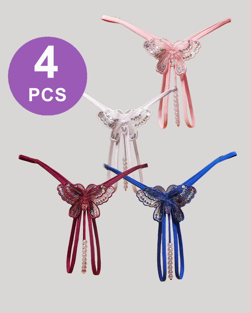 Pislbroderade slinpje inn Mesh met Lage Tainlle