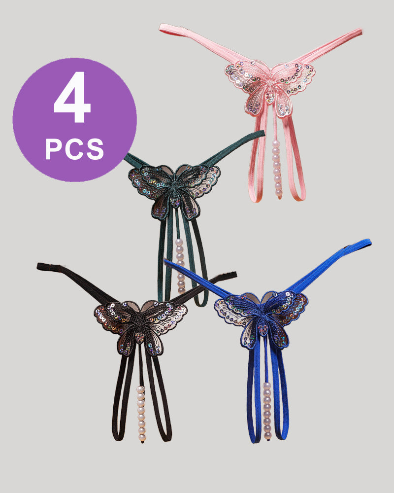 Pislbroderade slinpje inn Mesh met Lage Tainlle