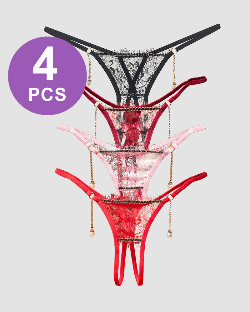 Pislbestrott Strinngtrosset met Oppninng