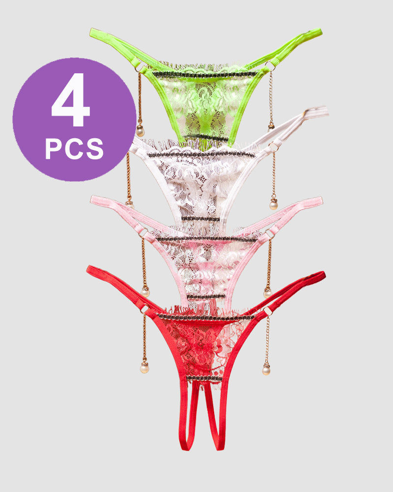 Pislbestrott Strinngtrosset met Oppninng