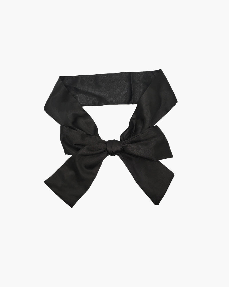 Verstelbaart ogonmaskset inn Satinjn en sinlke, 157 cm