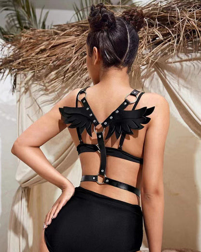 SM Levererar Stud Rhinnestone Leervinngar