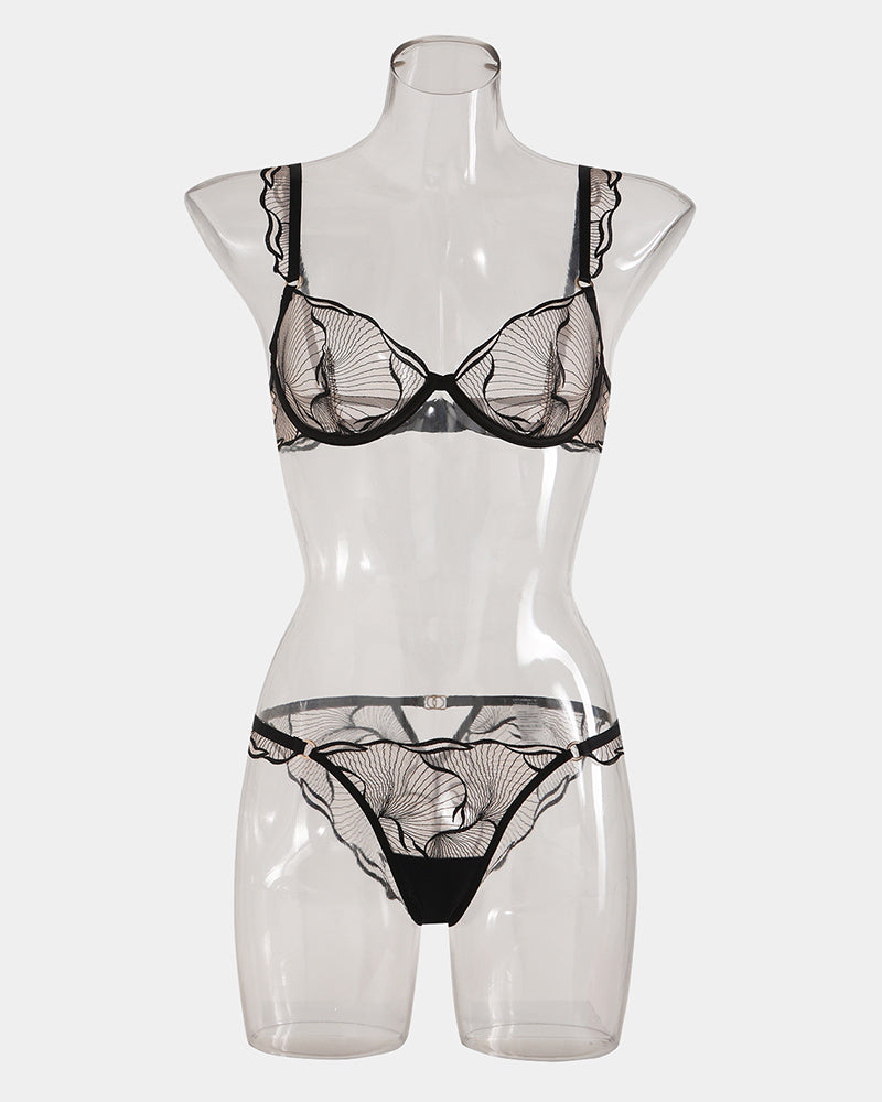 BH met Volangprydda Schouderbandjes