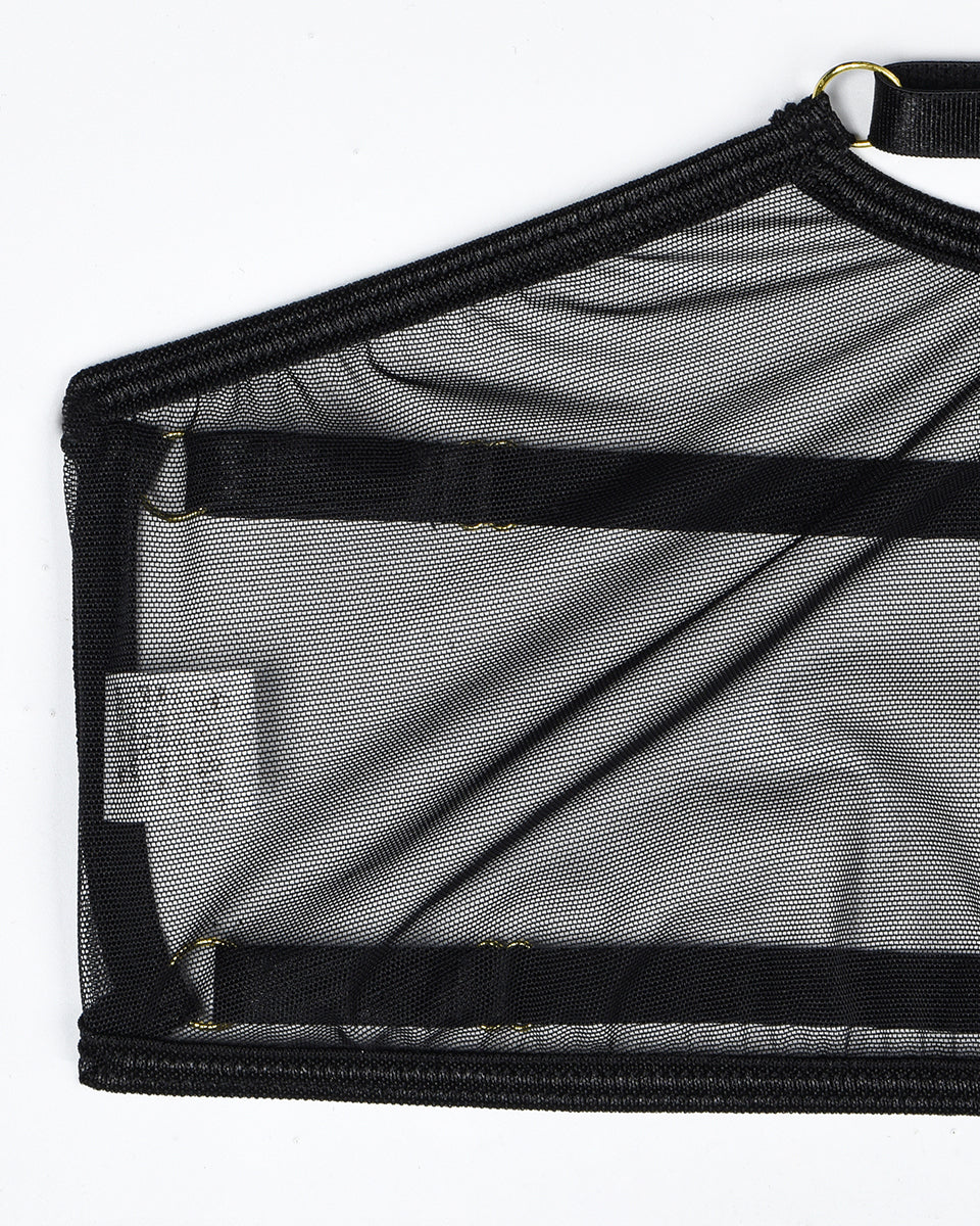 Tvadelat Set met Transparent Mesh-BH en TRoze