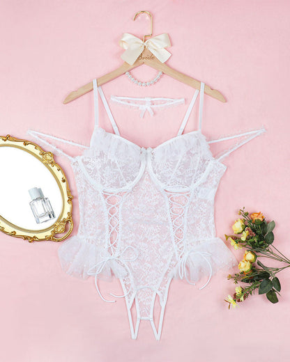 2-pack Plus Sinze Bodysuints inn Skinr Kant