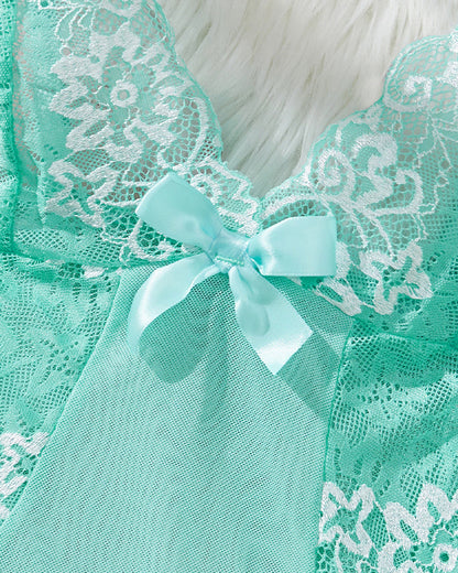 Asymmetrinsk Babydoll met KontrastKant