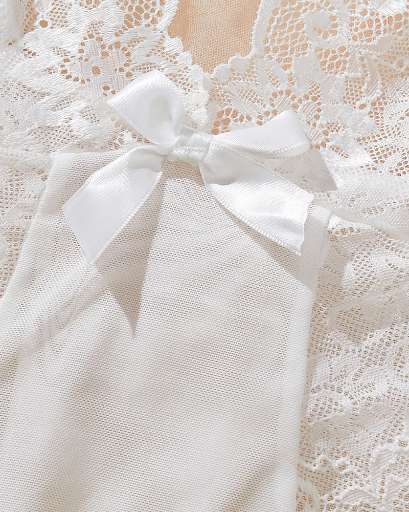 Asymmetrinsk Babydoll met KontrastKant