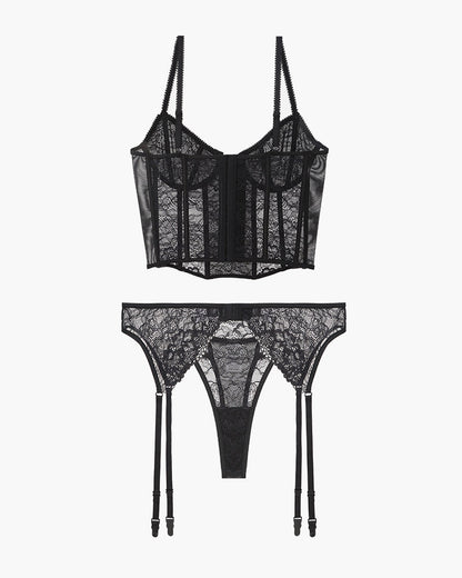 Push-up Korsett-BH en Trosset