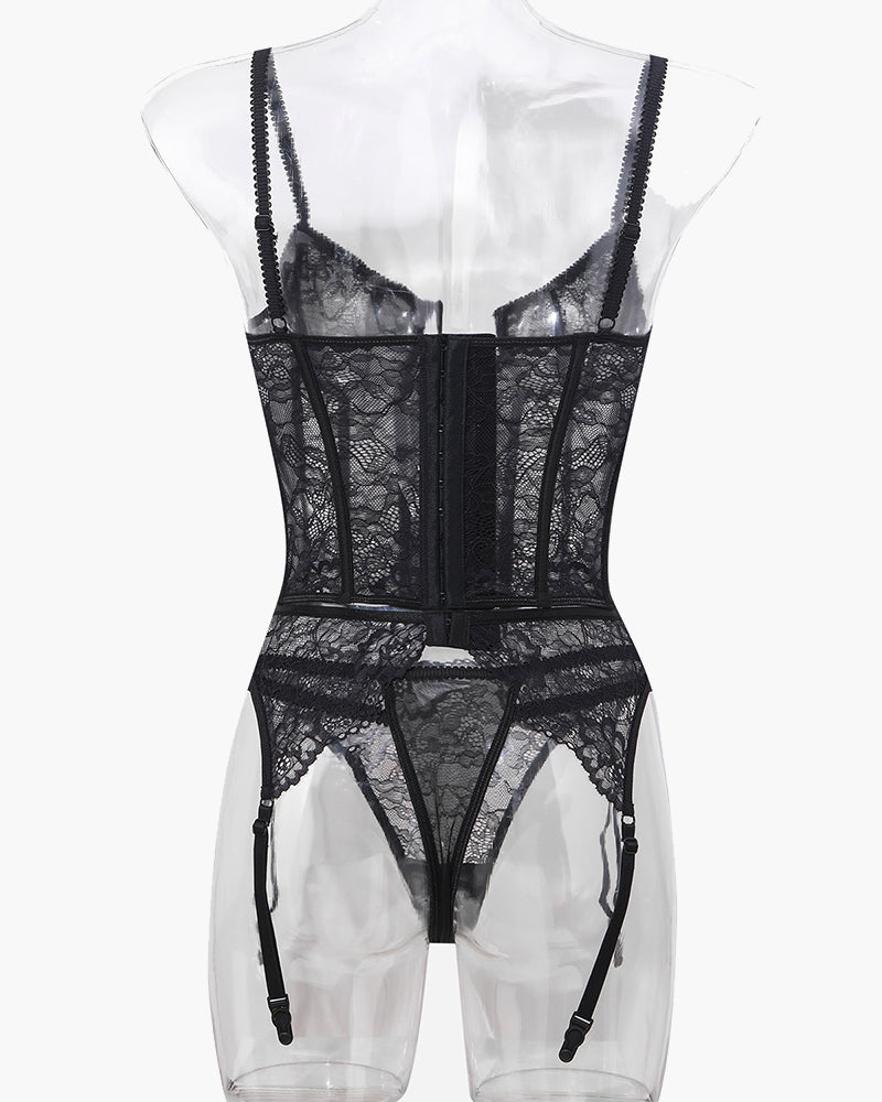 Push-up Korsett-BH en Trosset