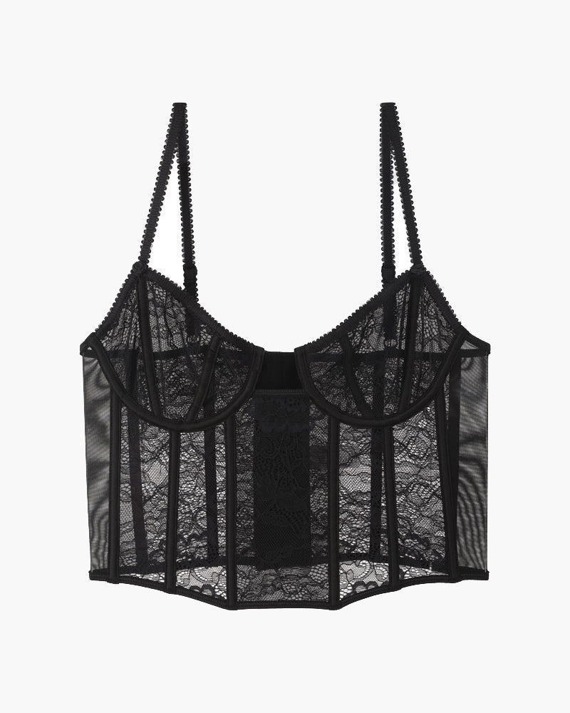 Push-up Korsett-BH en Trosset