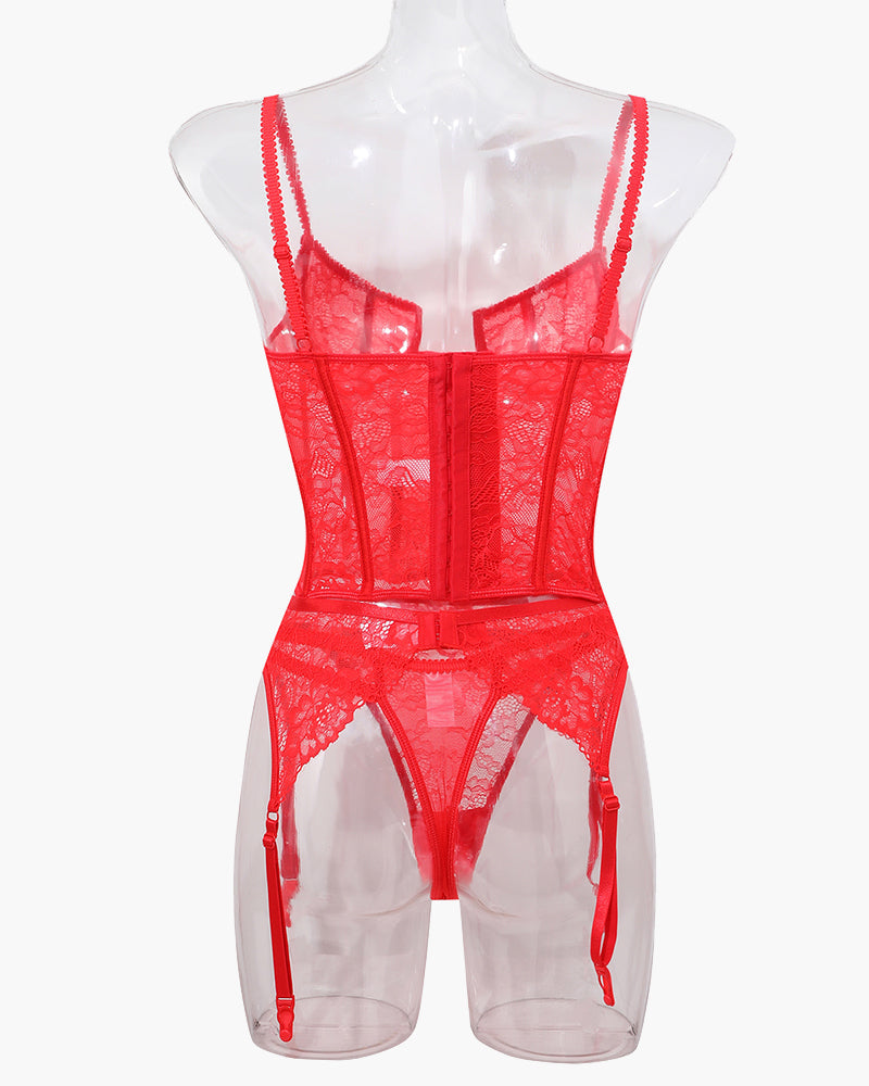 Push-up Korsett-BH en Trosset