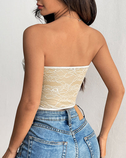 Elegant Kantkorsett Bustiner