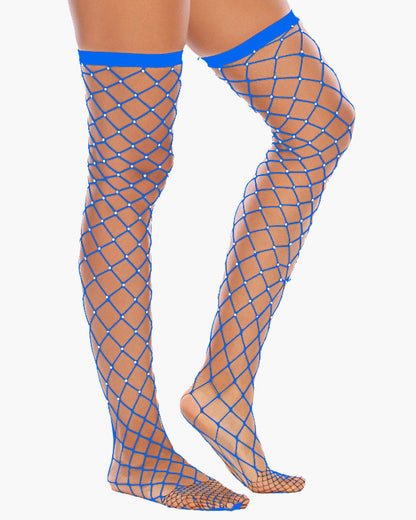 NatSokken met Strassdetaljer inn Knahoog Model