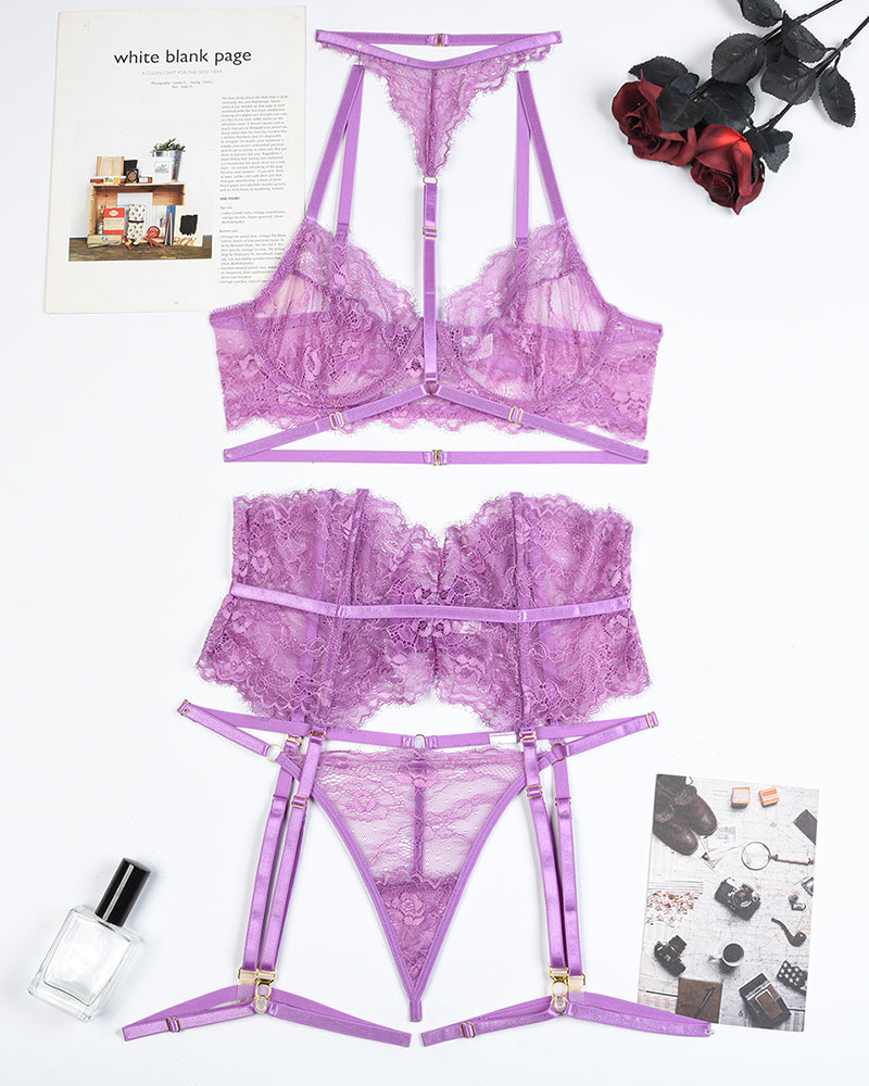 Kanttopp & Trosset met Kousenbandhouder