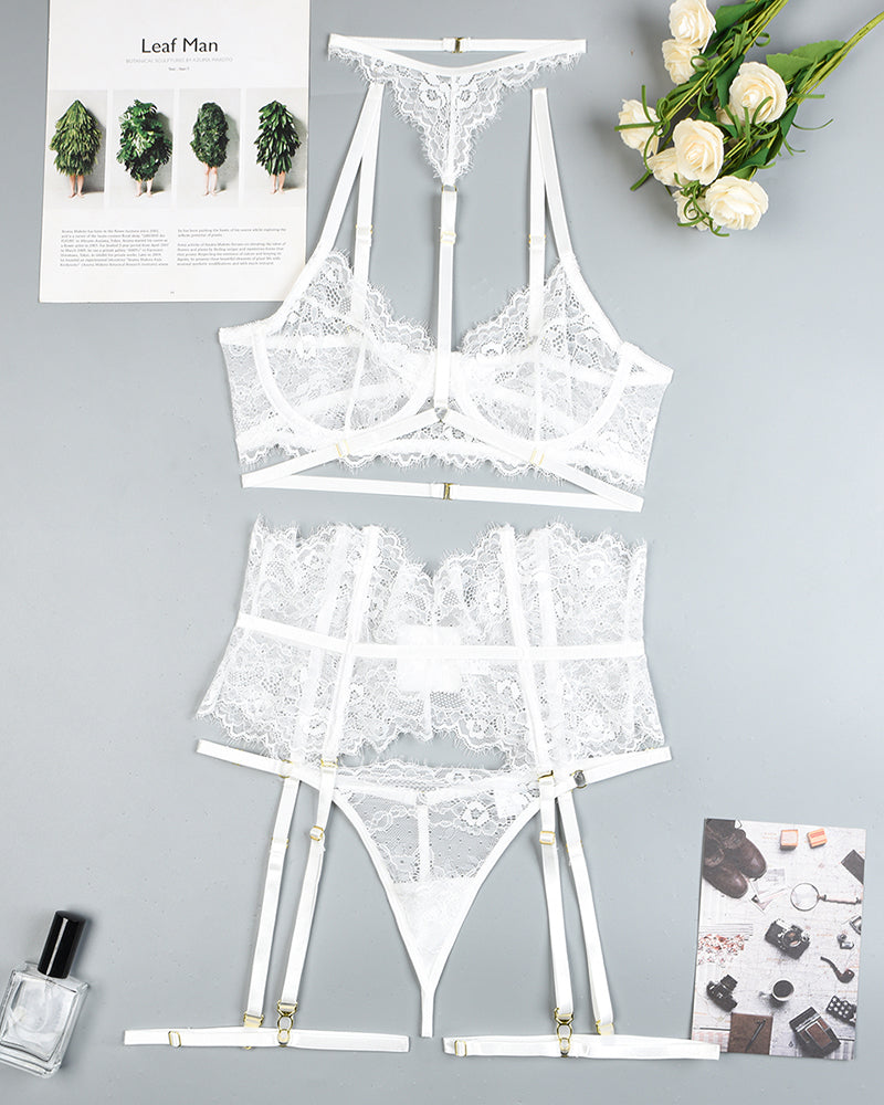 Kanttopp & Trosset met Kousenbandhouder