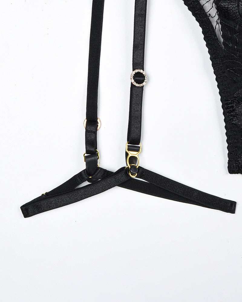 Vinntage KantunderkLeer met Adelstensdetaljer