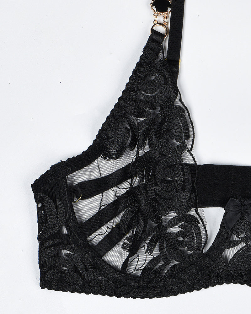 Vinntage KantunderkLeer met Adelstensdetaljer