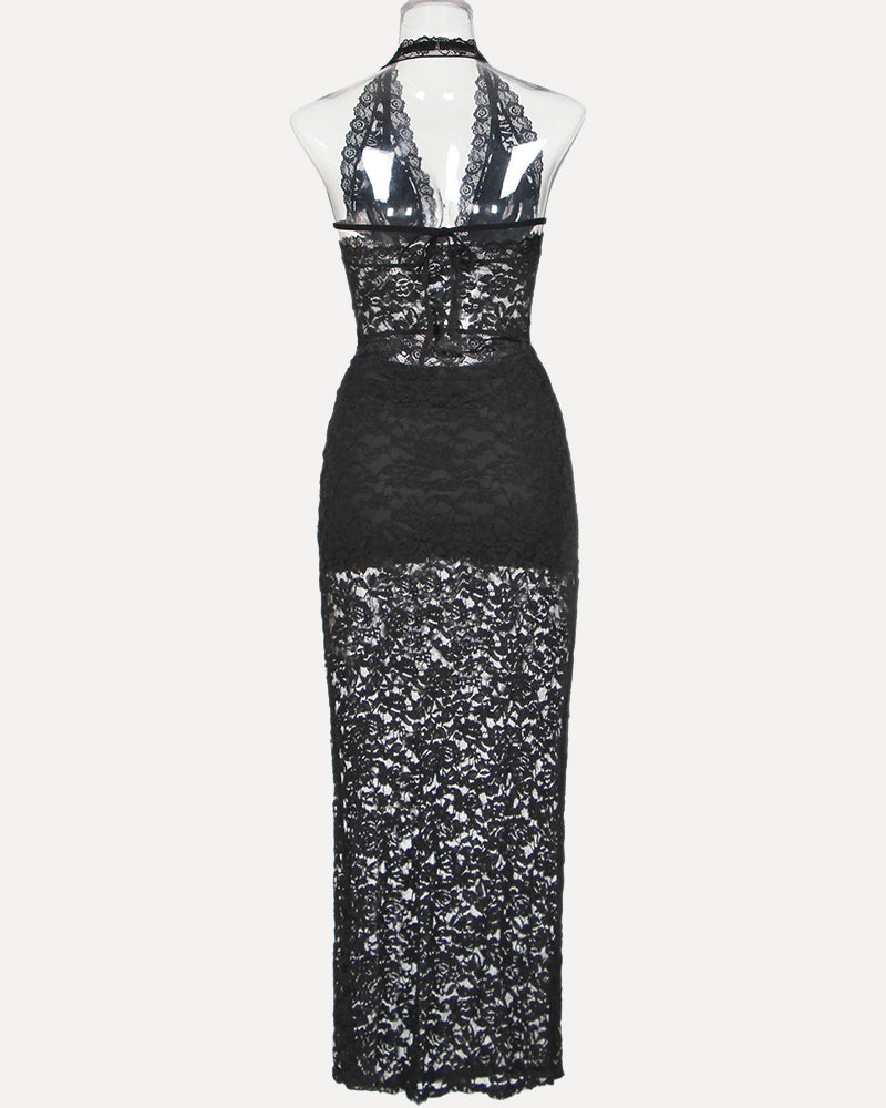 Dinepe V-rinngad Halternek Kanttvadelad Set