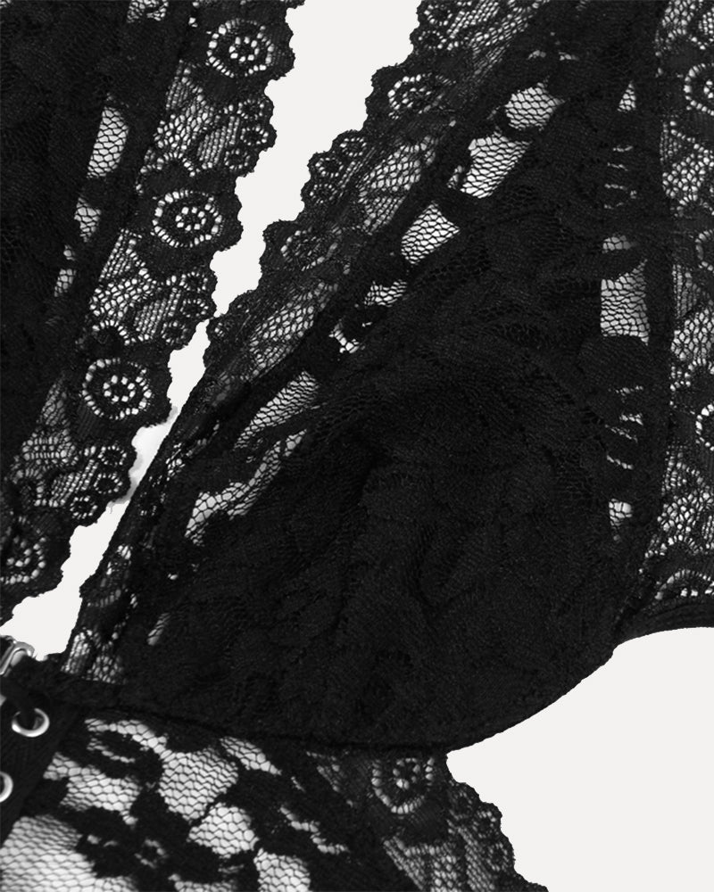 Dinepe V-rinngad Halternek Kanttvadelad Set