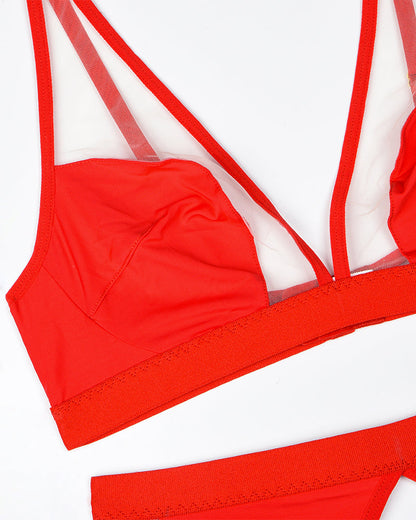 Exotinska Handskar Mesh Linngerineset