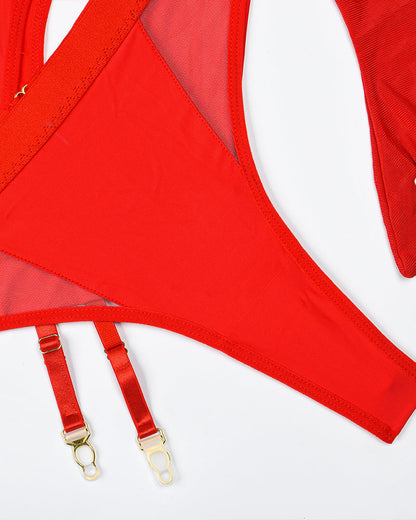 Exotinska Handskar Mesh Linngerineset