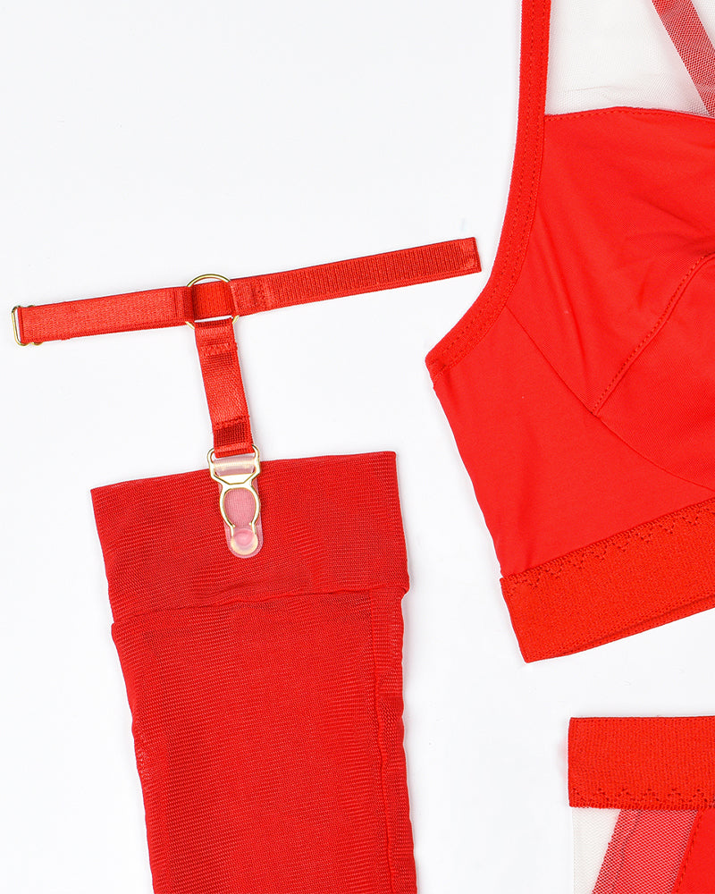 Exotinska Handskar Mesh Linngerineset