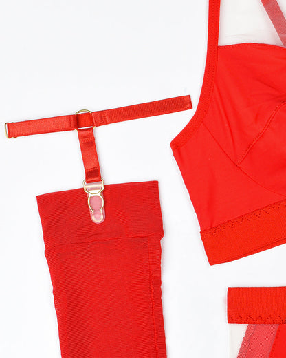 Exotinska Handskar Mesh Linngerineset