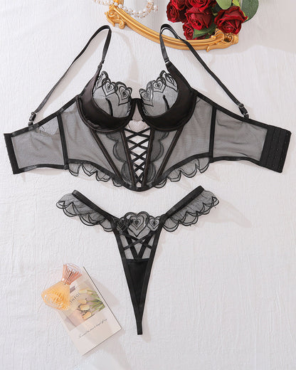 Tvadelad Korsettset met Hjisttegeninv