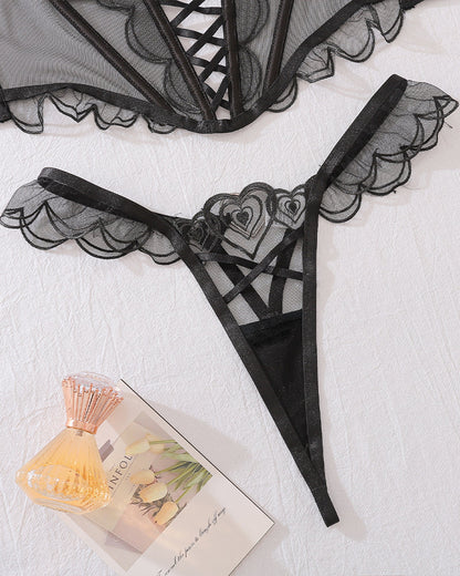 Tvadelad Korsettset met Hjisttegeninv