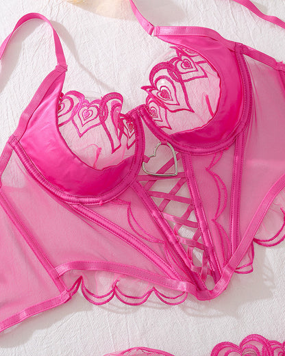 Tvadelad Korsettset met Hjisttegeninv