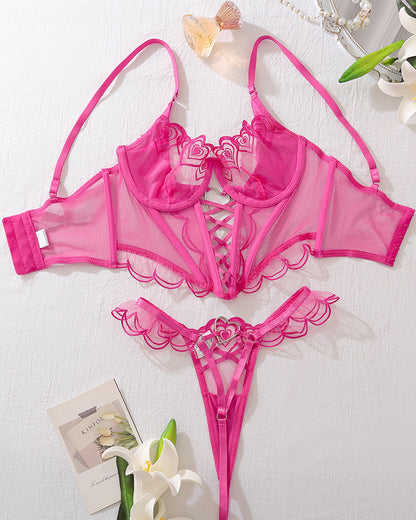 Tvadelad Korsettset met Hjisttegeninv