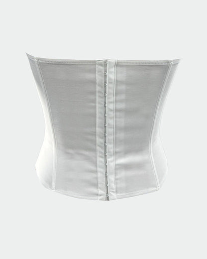 Axelbandslos Knyt Korsettopp met Stalstvanar Bustiner