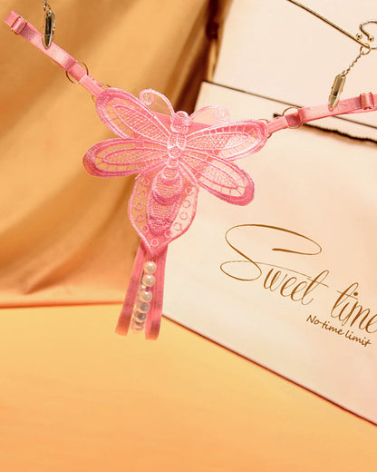 Perspektinv Pearl StrinngtRoze zonder Gren