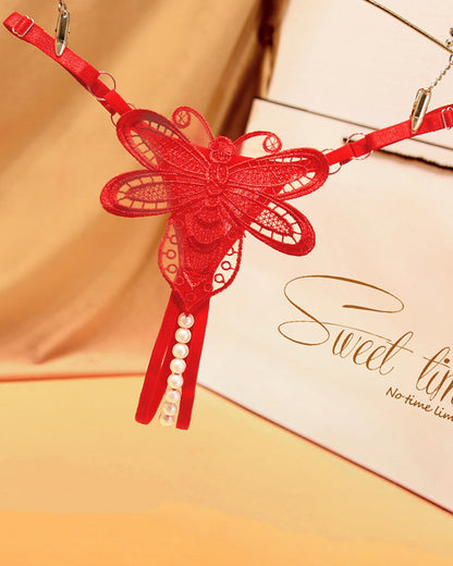 Perspektinv Pearl StrinngtRoze zonder Gren