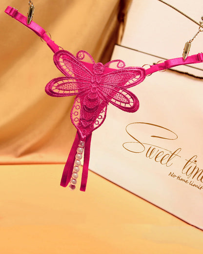 Perspektinv Pearl StrinngtRoze zonder Gren