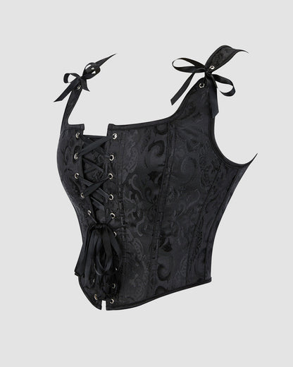 Mindjekorsett met 13 Steun inn Katoen van 1950-talet