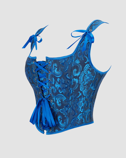 Mindjekorsett met 13 Steun inn Katoen van 1950-talet