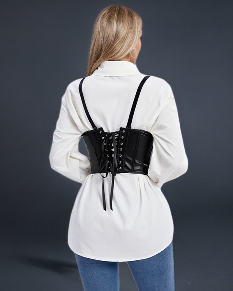 Korset met 10 Steunstvanar inn Leer van 1980-talet