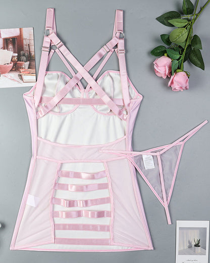 Leerjurk met Utsokt Open rug