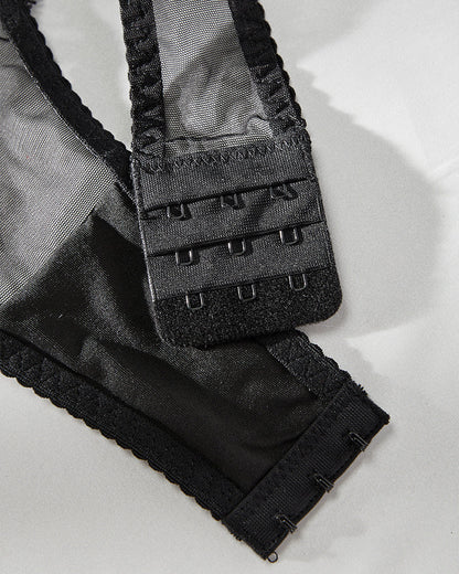 Rynkad Mesh-Body zonder Rug