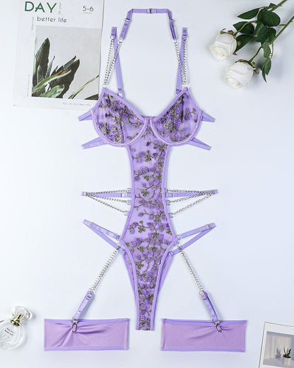 Kantemroderade Kedjebodysuints