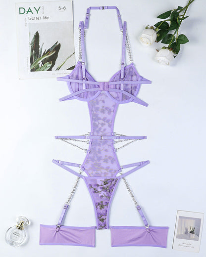 Kantemroderade Kedjebodysuints