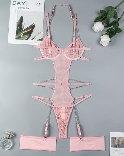 Kantemroderade Kedjebodysuints