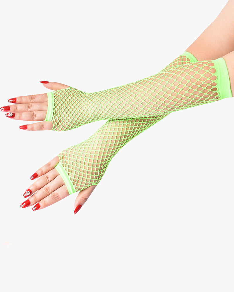 Finngerlosa handskar inn Kant en net